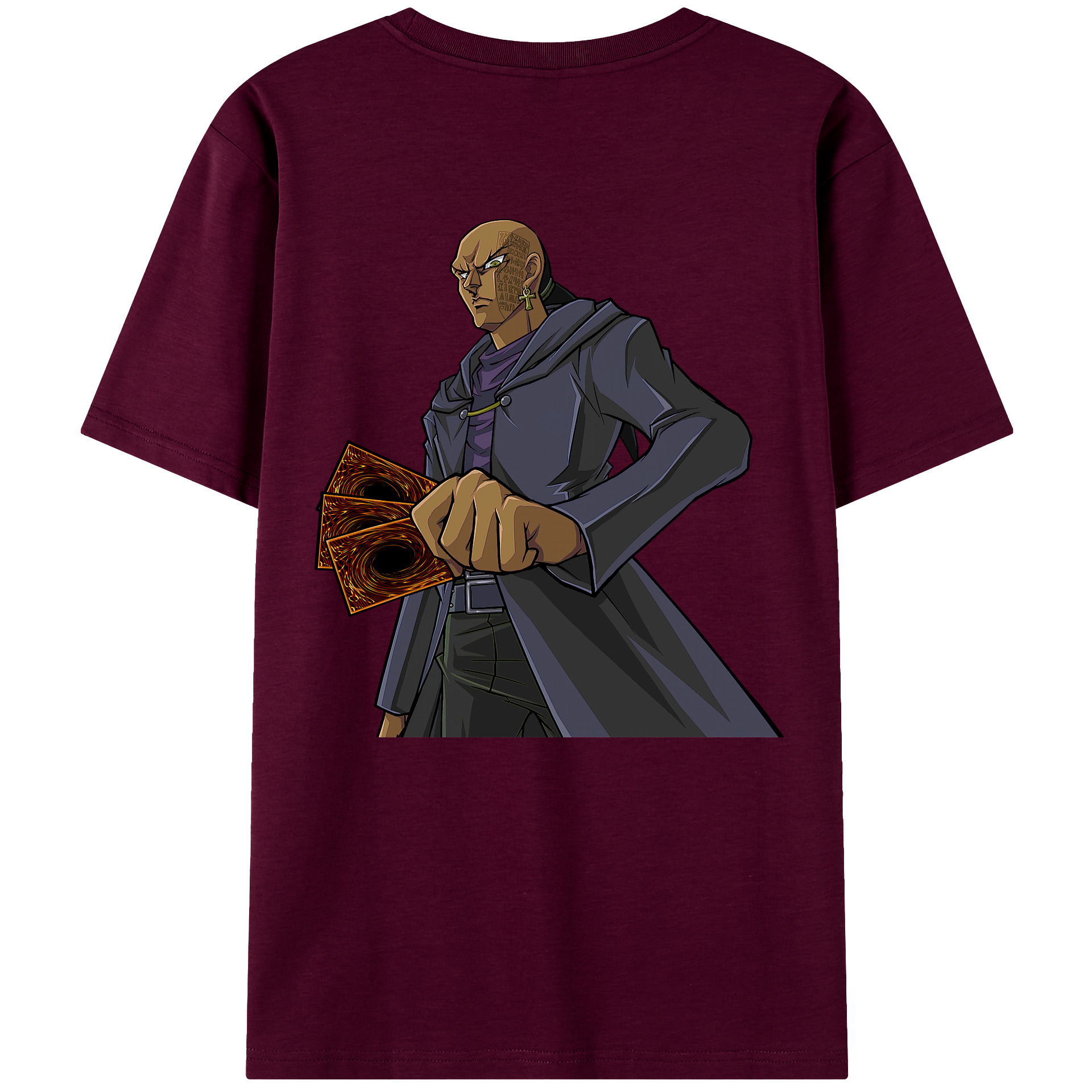 （画像用） 遊☆戯☆王 Yu-Gi-Oh! レディース半袖Tシャツ(バックプリント)